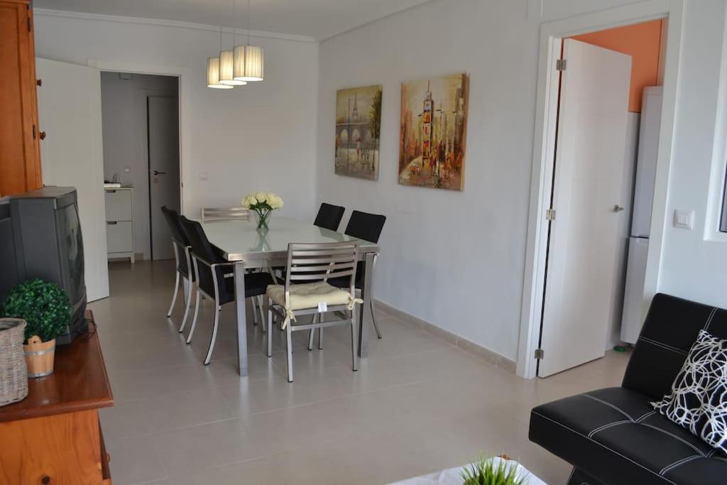 Apartamento Junto A Playa Y Cerca De Campo De Golf El Perellonet Buitenkant foto